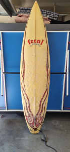 Feral Dave Surfboard shaped on Gold Coast