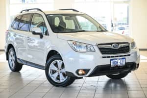 2015 Subaru Forester S4 MY15 2.5i-L CVT AWD White 6 Speed Constant Variable Wagon
