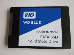 WD BLUE 3D NAND 500GB SSD SOLID STATE DRIVE
