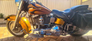 Harley Davidson FLH custom