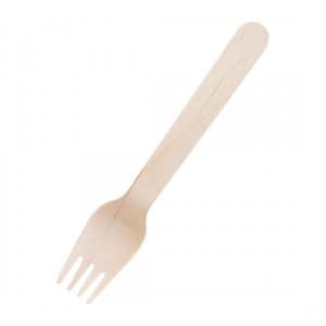 Disposable Wooden Forks Pack of 100 (Item code: CD903)