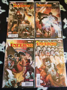 Inferno #1-4 of 5 (2015) comics