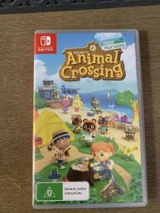 Nintendo Switch Game - Animal Crossing - played once