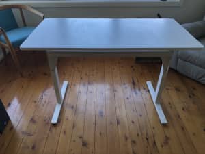 Aldi White Sit/Stand Desk