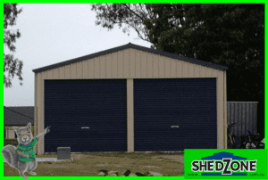 6m x 5.5m x 2.4m Shed - See our Carports, Awnings, Patios and Garages