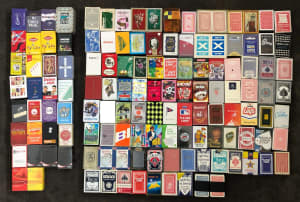 Playing Cards Decks & Packs Assorted New & Used Collection Advertising