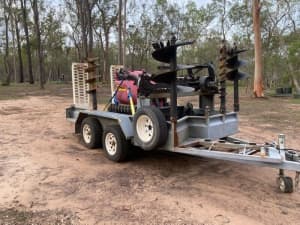 Dingo mini digger for dry hire Fraser Coast