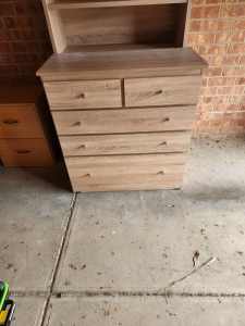 Timber Chest of drawers 