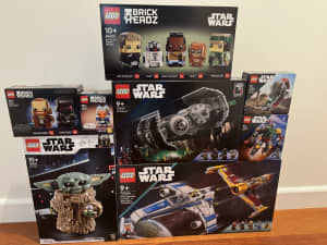 Lego Star wars Brand new and sealed from $10.