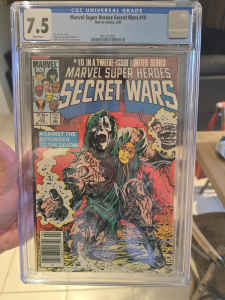 CGC comic 7.5 - Marvel Super Heroes Secret Wars #10 1985