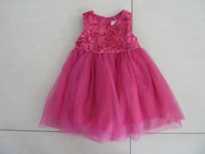 Girls: GEORGE Sleeveless, Tulle Dress. 18M. Gently used, excel condn.