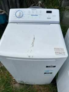 ! good working 6 kg simpson top washing machine