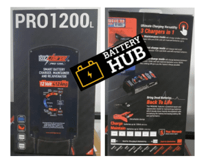 OZCHARGE PRO1200L MAINTAINER LITHIUM PRO SERIES 12A BATTERY CHARGER.