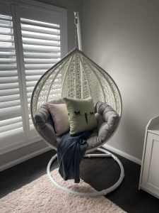 Was $1100 - Brand New Hanging Egg Chair