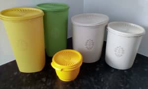 Tupperware Cannisters