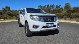 2017 Nissan Navara D23 S2 RX White 7 Speed Sports Automatic Cab Chassis
