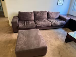 4 Seat Lounge with Ottoman