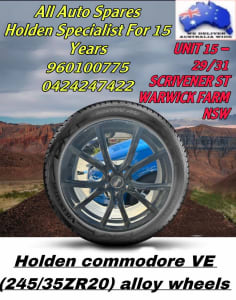 Holdem commodore VE (245/35ZR20) alloy wheels
