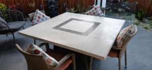 terrazzo table outdoor 1500 x1500