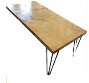 Handmade solid timber coffee table