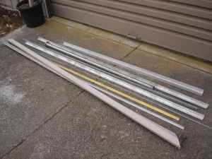 Lengths of Aluminium Channel & Angles