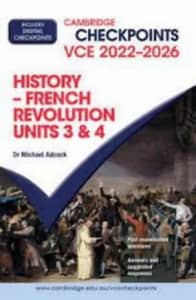 TEXT BOOK I Cambridge Checkpoints History French Revolution Units 3&4
