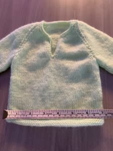 Hand Knitted Baby Jumper