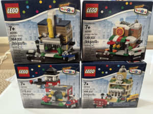 Lego Bricktober Toys R Us Exclusive 40180 40181 40182 40183 Sealed New