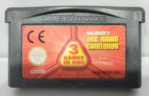 Majesco's Rec Room Challenge, Gameboy Advance Cartridge Only