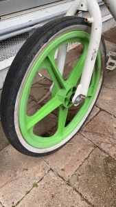 old school bmx bike (1980 series wheels)