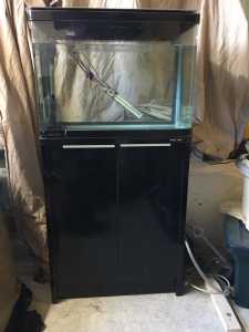 Aqua One Lifestyle 76 fish tank with stand (as new)