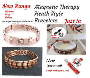 New Range Magnetic Therapy Bracelets
