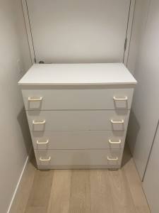 Chest of 4 Drawers 100x90x50cm