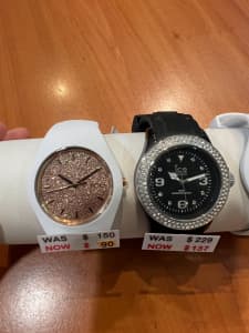 2 Ice watches in 1 ad