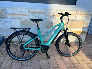 New electric mountain bicycle