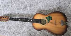 Vintage Suzuki Japan Made Acoustic Guitar