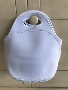 Neoprene zip up cooler bag