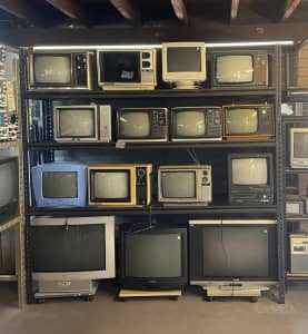 CRT TVs Camcorders and other retro tech