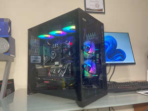 AS NEW SIX CORE i5 LIQUID COOLED GTX1660 SUPER GAMING COMPUTER