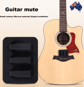 Guitar Mute Silencer Muffler For Ballads Acoustic Guitar