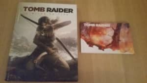 Tomb Raider HC Strategy Guide and Art book Limited Edition Lara Croft