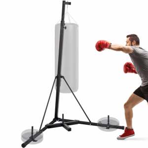 FREE STANDING BOXING BAG STAND PUNCHING BRACKET MOUNT Assembled model