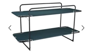 Double bunk camping stretcher