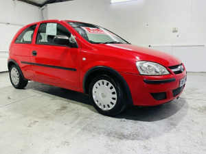 2005 Holden Barina XC MY05 Red 4 Speed Automatic Hatchback