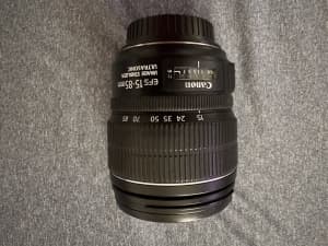 Canon 15 - 85 IS Ultrasonic lense