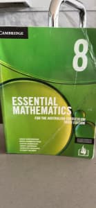 Cambridge Essential Maths 8 3rd Edition.