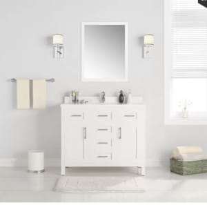 OVE Decors Lakeview White Vanity/ Dresser 1067mm.