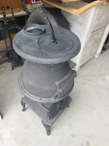 Pot Belly Stove Unused ( damaged in transit ) .