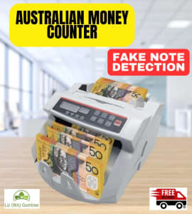 Automatic Money Counter Machine (Brand New)