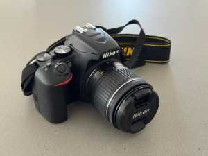 Nikon D3500 24MP DSLR Camera with 18-55mm Lens and Crumpler Bag